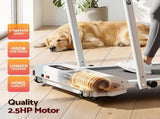 Everfit 3 in 1 Walking Pad Treadmill 12% Incline Foldable Under Desk Treadmills for Home Gym With TMILL-380H-2INC-L-WH