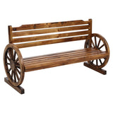 Gardeon Outdoor Garden Bench Wooden 3 Seat Wagon Chair Lounge Patio Furniture ODF-WAGON-3S-CC