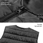 XL Electric Vest Heated Jacket USB Thermal Warm Heat Pad Winter Body Warmer Unisex V201-W12983753