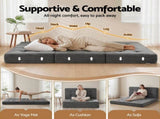 Giselle Double Folding Mattress 15cm Foldable Foam Portable Guest Sofa Bed Camping Mat FOAM-MFM-CDF-15-D