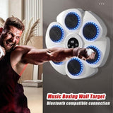 Bluetooth Boxing Machine Wall Mount White, Gloves Included, V178-66912