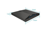 External CD/DVD Drive for Laptop USB 3.0 DVD Player Ultra-Slim Portable Burner Writer V1263-JX-6361