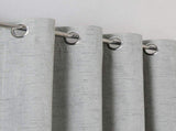 Blackout Curtains for Bedroom Grommet Insulated Room Curtains for Living Room, Set of 2 Panels V1294-YM0901-H41140-GY2