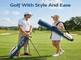 Everfit Golf Stand Bag Lightweight Sunday Pitch And Putt Bag Blue GOLF-B-BAG-LIGHT-A-BL