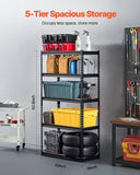 VEVOR Storage Shelves 406 x 813 x 1596 mm 5-tier Garage Storage Shelving V952-MDBSXHJ16326G0P9FV0