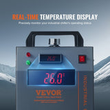 Industrial Chiller, CW-3000, 80W Air-Cooled Industrial Cooler Cooling System with 12 L V952-GYLSJFLS12L19G97PV3