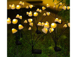 2Pcs Solar Mushroom Light - 6pcs Warm White V1263-JX-916