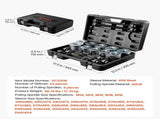 Pull and Press Sleeve Kit, 27 PCS, Steel Bush Removal Insertion Sleeve Tools with Carrying Case, V952-CTQCQTZ27JT0S6JTC002V0