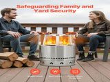 Fire Pit Heat Deflector for Solo Stove Ranger, 508 mm Round for Wood Pit, 304 Stainless V952-HKGRZYX20YC0WHO09001V0
