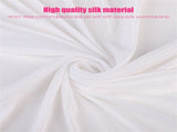 3x6m White Stage Curtain Backdrop V178-66768