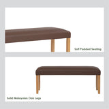 Mesi bench Ottoman - Cocoa V656-244003
