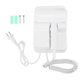1300W Hair Dryer with Holder 2 Levels Temperature Wall Mount Hair Blow Dryer for Hotel Bathroom US V1294-YM0901-3113250014712