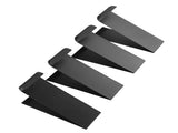 4PCS Brochure Holder Black Vertical Metal Carbon Steel Brochure Display Stand for Stores Trade Fairs V1294-YM0901-3117250041511