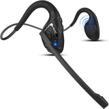 Bluetooth 5.3 Open Ear Headphones With Removable Mic Wireless Headset V1263-JX-7007