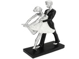 Couple Dancing Sculpture Modern Simple Innovative Resin Hand Crafted Couple Dancing Abstract Statue V1294-YM0706-3115230054911