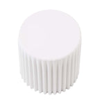 Artiss 2x Bar Stools Cupcake Plastic Foot Stool White AI-PP-STOOL-C-WH