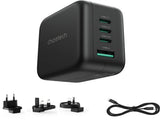 CHOETECH PD6055 GAN USB-C USB-A 70w Travel Charger V28-ELECHOPD6055