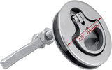 Boat Cam Latch Flush Pull Hatch Lift Stainless Steel with Back Plate Fasteners Screws V1259-DP01-A-1324
