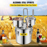 3 Pot 12L Alcohol Distiller Water Wine Boiler Home Brew Moonshinestill V952-ZLSJ3GALSLNTZLQDBV3