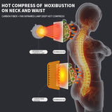 10 Vibrating Motors Massage Mat Full Body Heated Mattress Pillow Pain Relief AU V201-MAS6010GY8AU