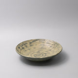 Open Shallow Bowl 24cm Washed Fern V637-C0070