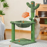 Cactus Cat Tree Tower Scratching Post Scratcher Kitten Condo House Play Bed Toys V63-844631