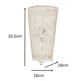 French Provinicial Dry-Flower Vase w Fleur-De-Lis 33cm V637-37082VSE