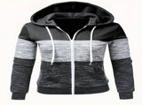 3d Print Hoodie Autumn Hoodie Casual Zip Hoodie Loose Sweatshirt Streetwear - Pink - Size 2XL V1106-M-APP-31250-PINK-2XLAU2XLEU54
