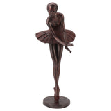 Ballet Dancer Statue Exquisite Resin Ballet Dancer Figurines for Desk Bookshelf Dinning Table V1294-YM0706-3115230069111