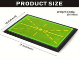 1 golf training mat, for swing detection, hitting, golf tracking detection, golf swing practice mat V1102-HEGEF-001