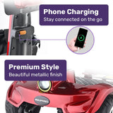 EQUIPMED ComfortCruise Large Mobility Scooter, 15km/h Top Speed, Up to 45km Range, Strong Climbing, V219-HMBMSCEQ1RDB