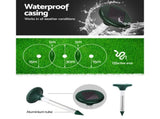 Gardeon Snake Repeller Set of 12 Solar LED Pulse Plus Ultrasonic Pest Rodent Repellent SR-SNAKE-DX-12-COM