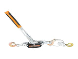 Come Along Winch, 5 Ton Max Pulling Capacity, 3.5 m Steel Cable, 3 Hooks, Heavy Duty Ratchet Power V952-GSSJXQ5T13YC77Z63V0