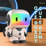 Remote Control Robot Toy Interactive Electronic Pet Touch Sensor Light Up Educational Gift, Blue V1369-AZ3-W-10452