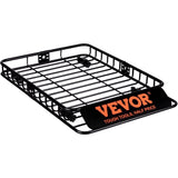Roof Rack Cargo Basket 200 LBS 51"x36"x5" for SUV Truck with Luggage Bag V952-CDXLJJY251365ROA4V0