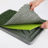 Pet Dog Potty Tray Training Toilet 1 Grass Mat 69cm x 43cm V274-PET-HH202