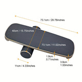 Wooden Surf Balance Board for Core Training V1142-LP601099835025343
