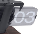 Digital Flip Desk Clock 12 Hours Single Sided Battery Powered Retro Mechanical Auto Flip Down Clock V1294-YM0901-3115240060313