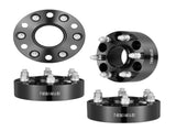 2" 6"x5.5" Wheel Spacers Wheel Adapters 6 Lug Forged Spacer 4 PCS Black V952-LSSFLP2YC6X57ERXKV0