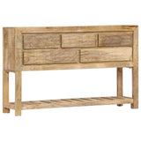 Sideboard 120x30x75 Cm Solid Mango Wood 43_247479