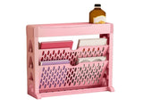 Book Rack Storage Bookshelf Small Storage Bookshelf Bookcase Large Capacity Easy Access for Living V1294-YM0901-3116230016112
