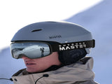 OutdoorMaster Owl Ski Goggles OTG, Snow Snowboard Goggles for Men Women Youth, Anti-Fog, 100% UV XFOM-SG72PC-BK