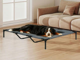 Pawz Elevated Pet Bed Raised Dog Bed Large Cooling Bed PT1348-BK-AU
