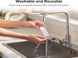 Washable ilter or Q7 Max, Q7 Max, Q8 Max, Q8 Max, Q5 Pro, Q5 Pro, Q5 Max, Q5 DuoRoller Robot V1259-DP01-F-363