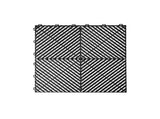 Giantz 20PCS Garage Floor Tiles Interlocking Drainage Non-Slip Tiles Heavy Duty for Workshop Black GFT-40X40-20P-BK