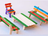 240 Pcs Natural Wood Craft Sticks, Popsicle Sticks, Lolly Sticks for Crafts 4.5 Inch, Ideal for V1259-DP01-A-3216