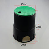 6 Inch Garden Lawn Underground Valve Box Cover Plastc Sprinkler Watering Valve Cover V1294-YM0717-10099970
