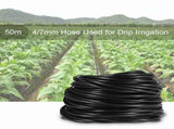 50m Watering Tubing Hose Pipe 4/7mm Drip Irrigation System for Home Garden Yard Lawn Landscape Patio V1294-YM0901-H19233-2