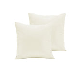 Pair of Polyester Cotton European Pillowcases Off White V442-END-PILLOWC-POLYCOTTON-OFFWHITE-EU