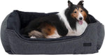 FEANDREA 110cm Dog Sofa Bed with Removable Washable Cover Dark Grey V227-3309641001162